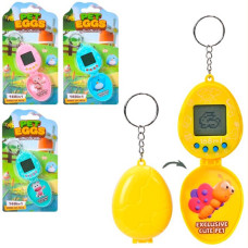 Игра тамагочи 6,5см, ч/б экран, звук, 4 вида, на батарейках (таб)
