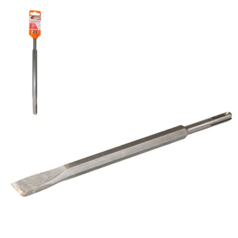 Зубило плоске SDS-PLUS 250х20х14 мм з побідитовою напайкою GRANITE
