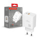 Зарядное устройство для телефона 30W USB-A+USB-C белый TITANUM