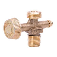Вентиль для газовых баллонов и горелок INTERTOOL