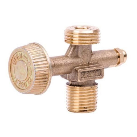 Вентиль для газовых баллонов и горелок INTERTOOL