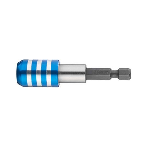Держатель магнитный для бит 1/4in*65мм, Cr-v, автофиксация, Storm Intertool