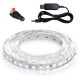 Светодиодная лента белая 5м, 6000-6500K, 12Вт (120 LED/метр) с переходником на USB