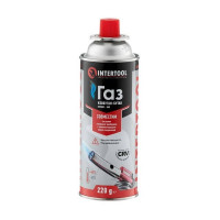Балон газовий 220г із системою CRV INTERTOOL (у спайці 4 шт, в уп. 28 шт.)