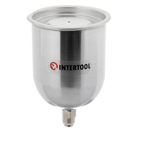 Бачок металевий із зовнішньою різьбою M14x1.25, 600 мл Intertool PT-1907