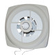 Вентилятор витяжний, ф100мм малий, 220V/20W/50Hz Duofa Industry
