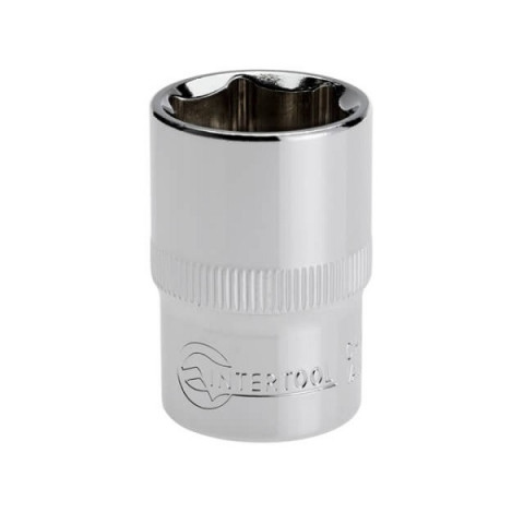 Голівка 6-гранна 19мм, 1/2in, Cr-V Intertool (20шт/уп)