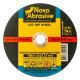 Диск відрізний по металу NOVOABRASIVE 180х1.6х22.23мм 25шт*уп