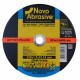 Диск відрізний по металу NOVOABRASIVE 230х1.9х22.23мм 25шт*уп