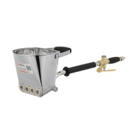 Ківш хопер штукатурний пневматичний 5-6 атм, 400 л.хв. INTERTOOL PT-0404