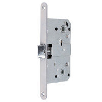 Корпус клямки 96мм карбонова мова (PVC) РС хром Sofia (410B) ФЗБ