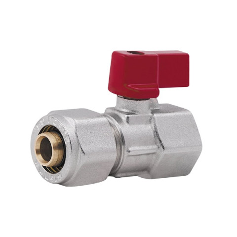 Кран кульовий нікел. 1/2"в х16 д/металопласт.труб SF264W15 SD Forte