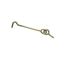 Гачок накидний 100мм золото/срібло, кратно 20шт. в уп.