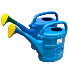 Лейка садовая пластиковая 10л синяя LITOLAN