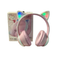 Навушники накладні Bluetooth Кішечка з вушками AKZ-07