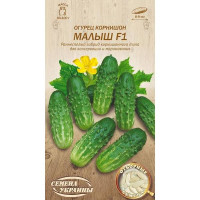 Огірок корнішон МАЛЮК F1 0,5г (20 пачок) (рс) ТМ НАСІННЯ УКРАЇНИ