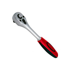 Рукоятка з храповим механізмом 1/4in, 72зуба, ПРОФІ, Cr-V, (25шт/уп) Intertool