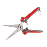 Секатор 200мм для винограда INOX двухкомпонентная рукоятка INTERTOOL