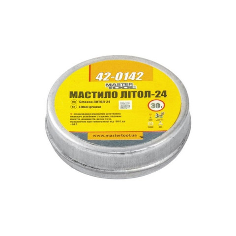 Мастило MASTERTOOL Літол-24 30 г жесть