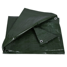 Тент будівельний 3х4м зелений 100г/м2 AgroStar