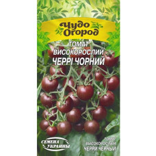 Томат високорослий ЧЕРРІ ЧОРНИЙ 0,1г (10 пачок) ТМ НАСІННЯ УКРАЇНИ