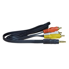 Шнур 3RCA (тюльпан) Jack для Т2 1,2м джек