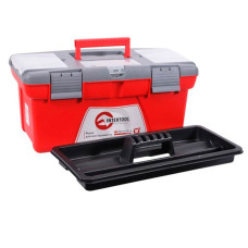 Скринька д/інстр. 18in пласт.замки 480x250х230мм Intertool