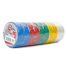 Ізолента 10мх17х0, 15мм (10шт) кольорова Intertool