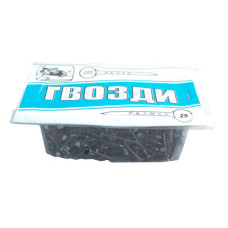 Цвях будівельний (фасування 167гр) 1,2х25мм